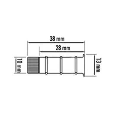 Светильник Seliger Skylight Nano 100 LED желтый