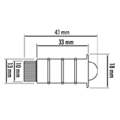 Светильник Seliger Skylight Nano 400 LED синий