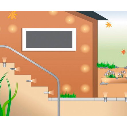 Светильник Seliger Skylight Nano 300 LED красный