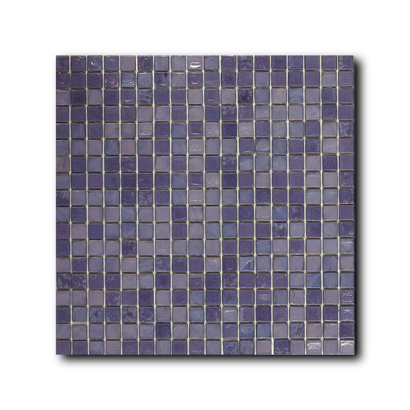 Мозаика стеклянная однотонная Classico Glass Inez 2 15x15 Art&Natura