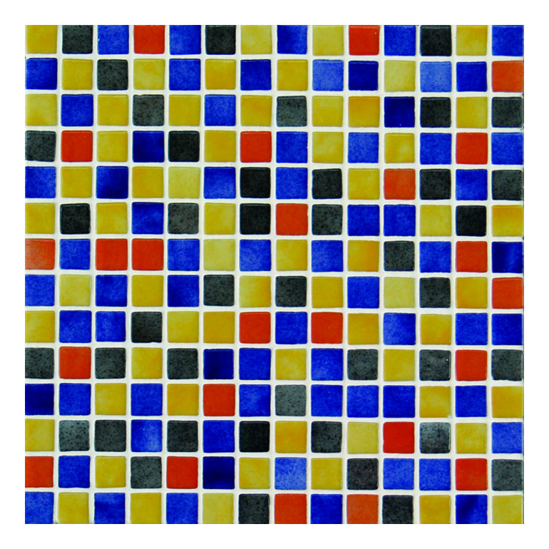 Мозаика стеклянная смесь Mix 25016-D 25x25 Ezarri