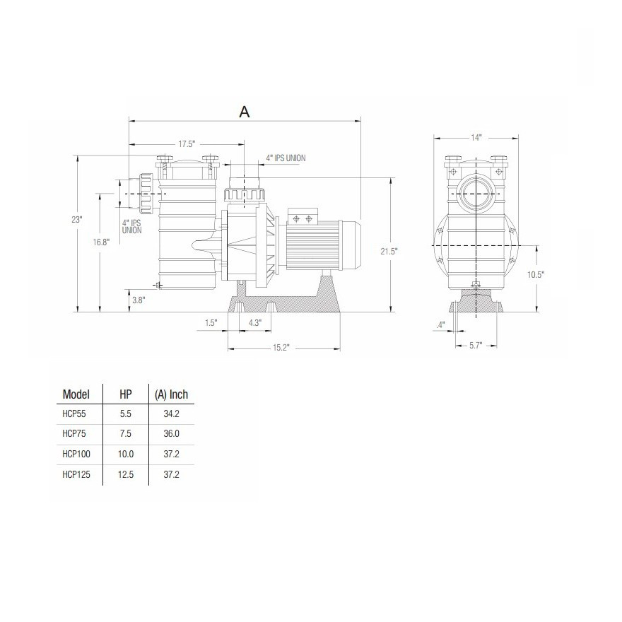 Насос с префильтром Hayward HCP401003E1