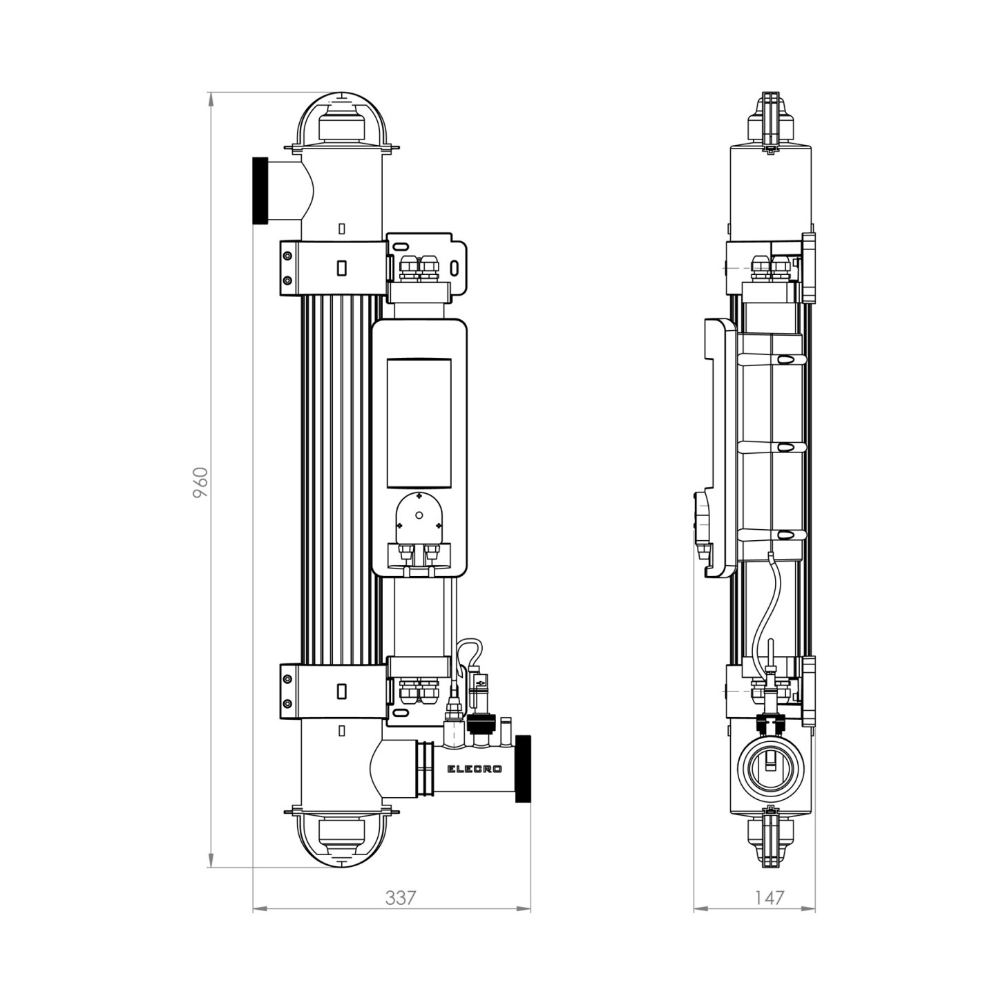 Ультрафиолетовая установка Elecro Quantum Q-65