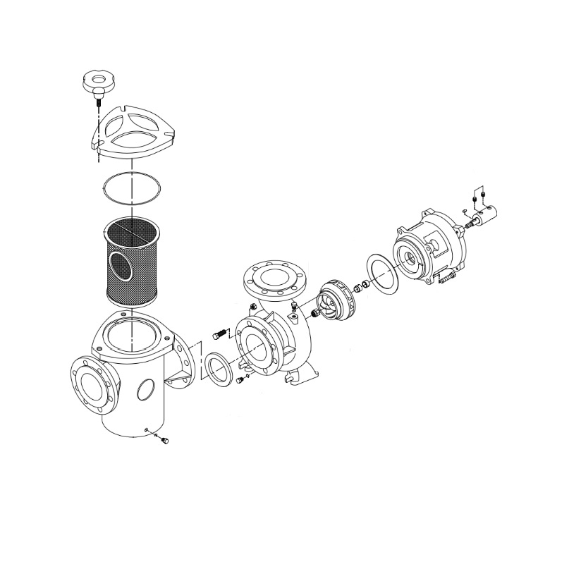 Насос с префильтром Hayward HCP50103E17