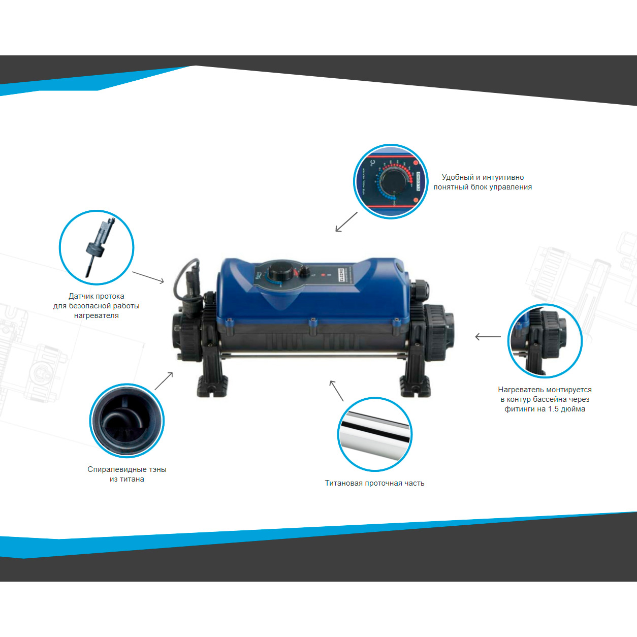 Электронагреватель Elecro FL2-3-6 6кВт 380В Titan