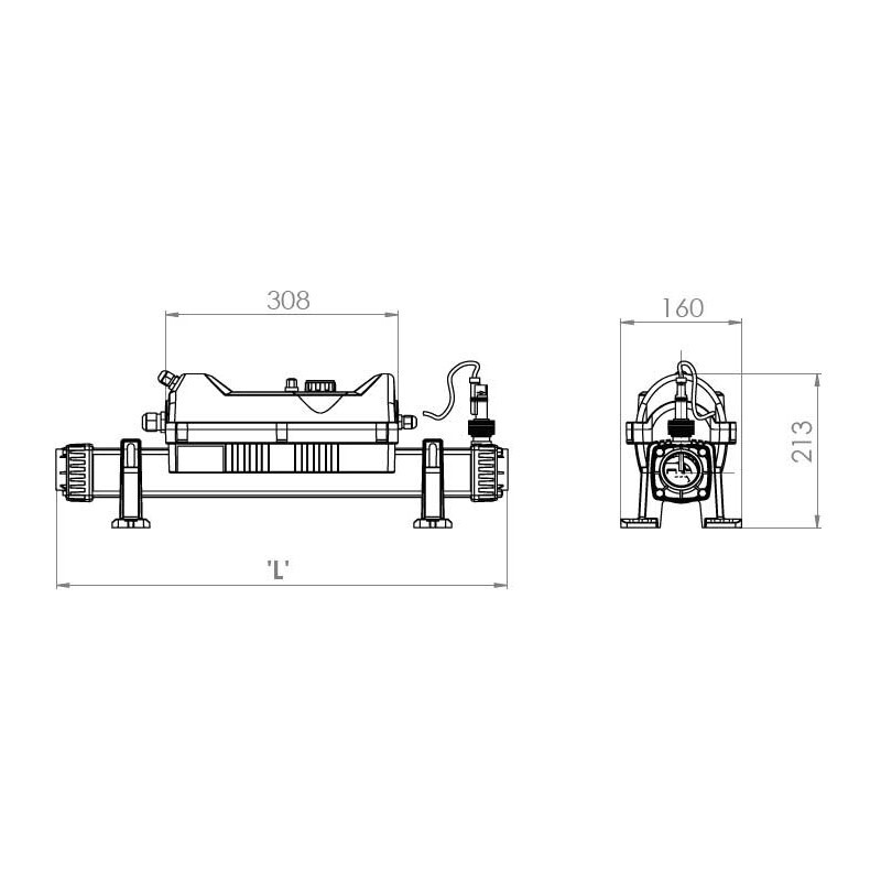 Электронагреватель Elecro FL2-3-6 6кВт 380В Titan