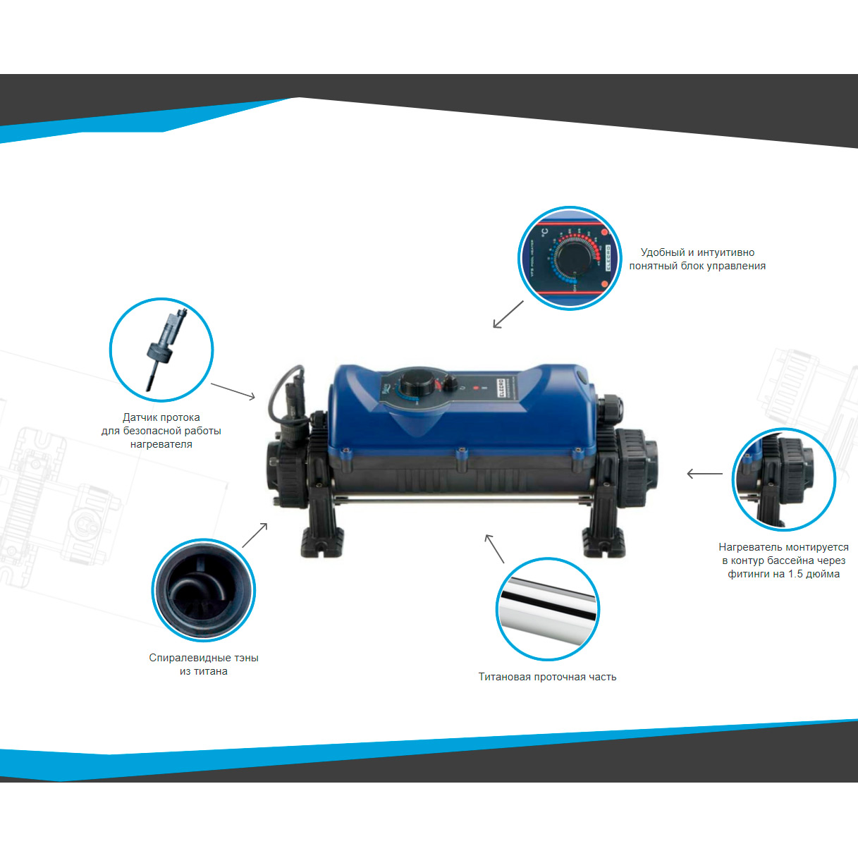 Электронагреватель Elecro FL2-3-18 18кВт 380В Titan