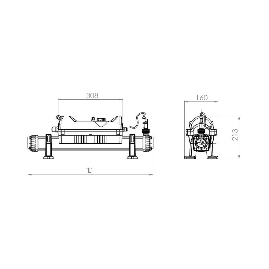 Электронагреватель Elecro FL2-3-18 18кВт 380В Titan