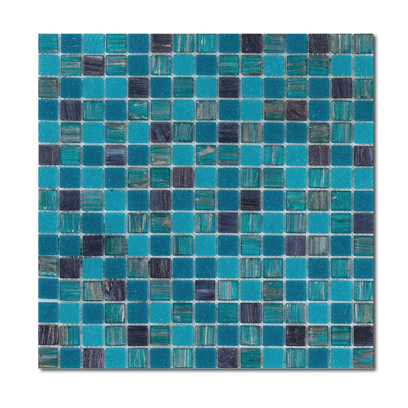 Мозаика стеклянная микс Aquatica Marina R+ 20x20 Rose