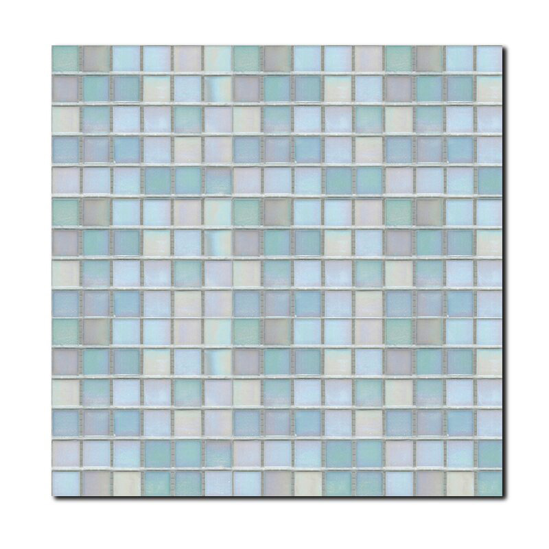 Мозаика стеклянная микс Aquatica Shine R+ 20x20 Rose