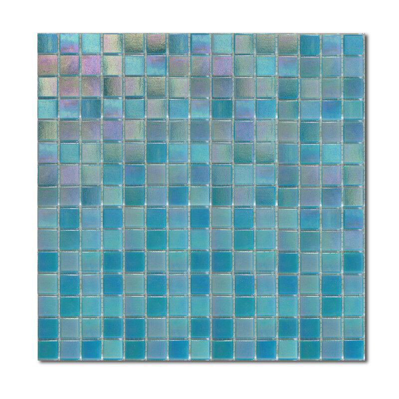 Мозаика стеклянная микс Aquatica Sea Shine R+ 20x20 Rose