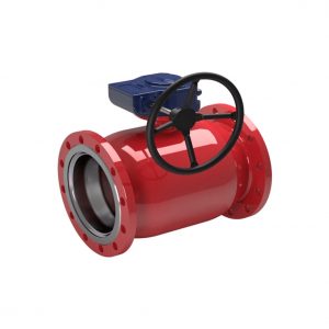 Кран стальной NAVALSTEAM фланец-фланец DN250 PN25 с редуктором