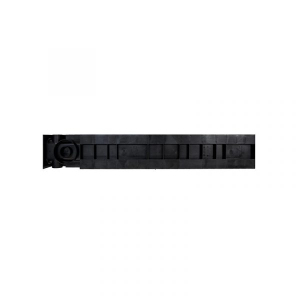Лоток Ecoteck MEDIUM 100.95 h115 с решеткой пластиковой класс С250 металлик