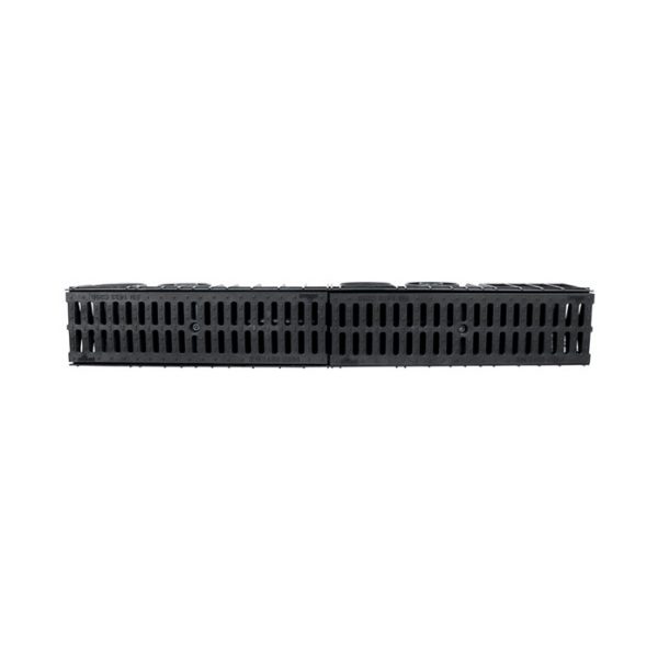 Лоток Ecoteck MEDIUM 100.175 h195 с решеткой пластиковой класс С250 черный