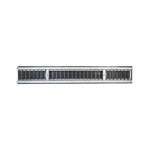 Лоток Ecoteck STANDART 100.65 h69 с решеткой сварной оцинкованной класс В125