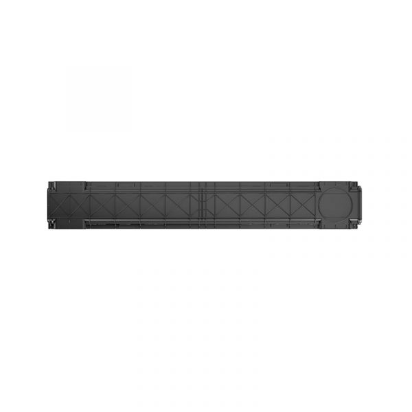 Лоток Ecoteck Lite 100h56 с решеткой пластиковой класс А15 металлик