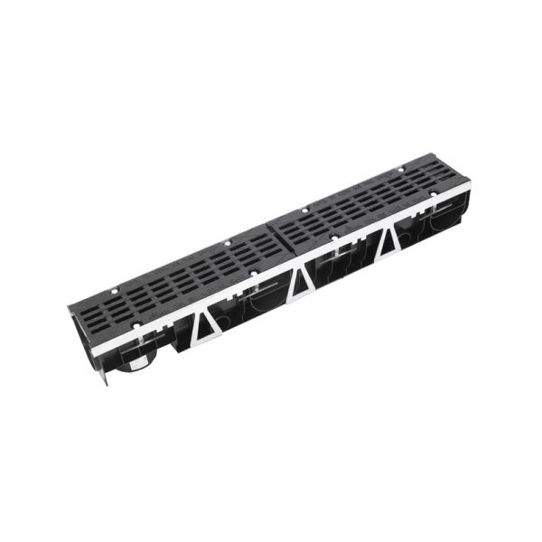 Водоотводные лотки с решетками. Серия Ecoteck HEAVY Е-600 100 в сборе