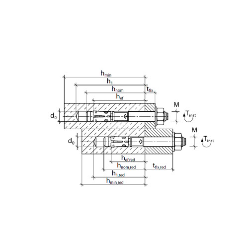 Клиновой анкер MKT BZ plus 16-50-70/170 нерж. A4 02530001