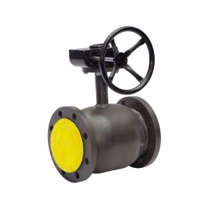 Кран стальной BROEN BALLOMAX с редуктором фланец-фланец DN250 PN16 КШТ 61.103.250Р.16