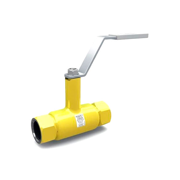Кран стальной LD газовый муфта-муфта КШ.Ц.М.GAS.100/080.025.Н/П.02 DN100 PN25