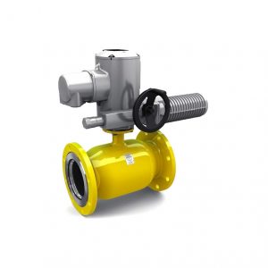 Кран стальной LD газовый под привод фланец-фланец КШ.Ц.Ф.Х.GAS.200/150.025.Н/П.02 DN200 PN25