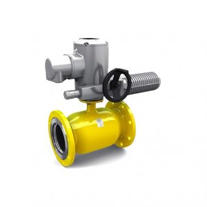 Кран стальной LD газовый под привод фланец-фланец КШ.Ц.Ф.Х.GAS.250/200.016.Н/П.02 DN250 PN16
