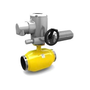 Кран стальной LD газовый под привод сварка-сварка КШ.Ц.П.Х.GAS.080/070.025.Н/П.02 DN80 PN25