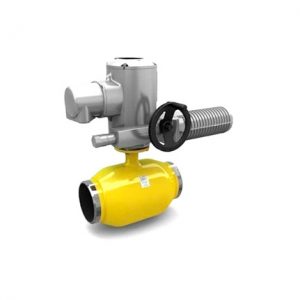 Кран стальной LD газовый под привод сварка-сварка КШ.Ц.П.Х.GAS.125/100.025.Н/П.02 DN125 PN25