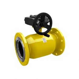 Кран стальной LD газовый полнопроходной с редуктором фланец-фланец КШ.Ц.Ф.Р.GAS.080.025.П/П.02 DN80 PN25