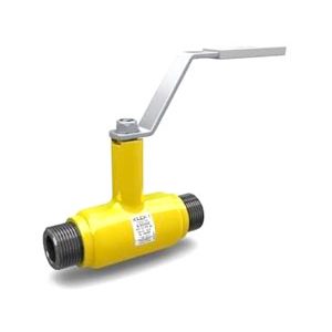 Кран стальной LD газовый цапка-цапка КШ.Ц.Ц.GAS.080/070.025.Н/П.02 DN80 PN25
