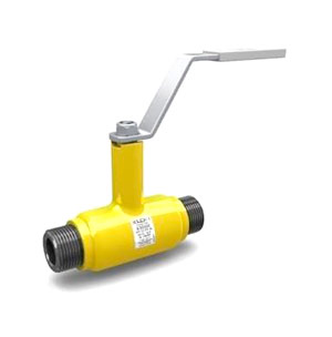 Кран стальной LD газовый цапка-цапка КШ.Ц.Ц.GAS.080/070.025.Н/П.02 DN80 PN25
