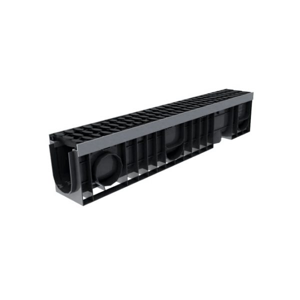 Лоток водоотводный пластиковый ЛВП Profi DN200 H297 Е600