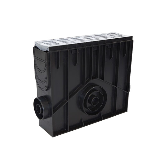 Пескоуловитель 100 h435 пластиковый в сборе с решеткой 100 MEDIUM В-125