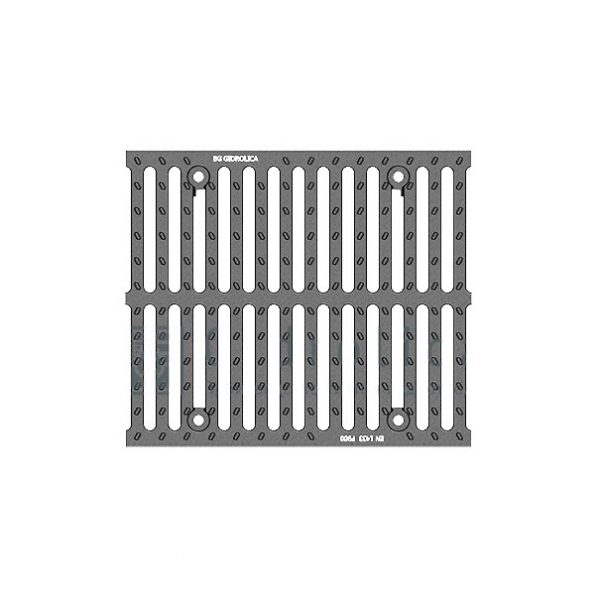 Решетка щелевая чугунная DN400 500/527/35 SW2×18/230 класс F900 кН