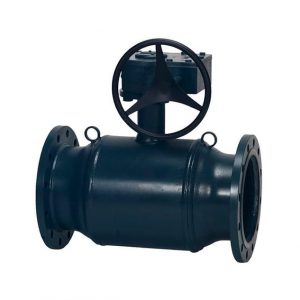 Шаровой кран Danfoss JiP/G Premium FF фланцевый с редуктором 065N0351G DN 150 PN25