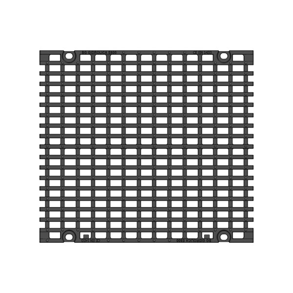 Решётка чугунная щелевая DN400 500/447/25 MW 25/14 класс E600 Арт. RU22045