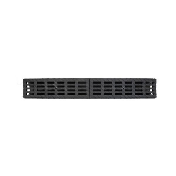 Лоток Ecoteck MEDIUM 100.125 h145 с решеткой пластиковой класс В125