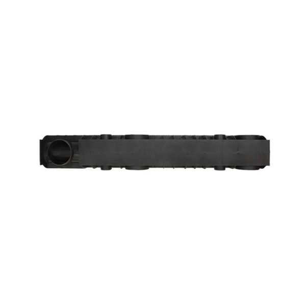 Лоток Ecoteck MEDIUM 100.125 h145 с решеткой пластиковой класс В125