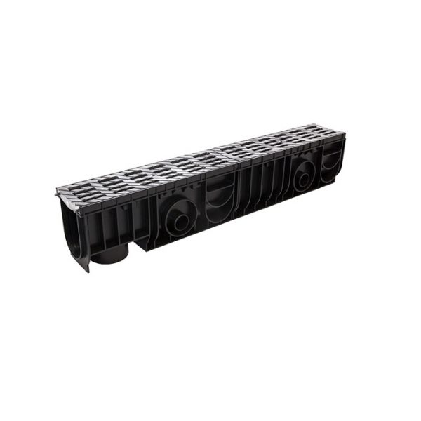 Лоток Ecoteck MEDIUM 100.175 h195 с решеткой пластиковой класс В125