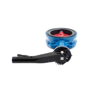 Затвор дисковый поворотный чугун VPI4448-02NI Ду 100 Ру16 Tecofi