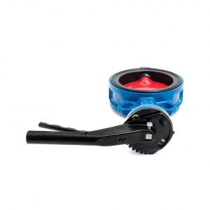 Затвор дисковый поворотный чугун VPI4448-02NI Ду 125 Ру16 Tecofi
