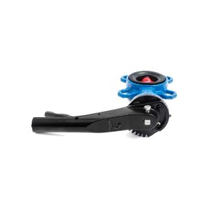 Затвор дисковый поворотный чугун VPI4448-02EP Ду 40 Ру16 Tecofi