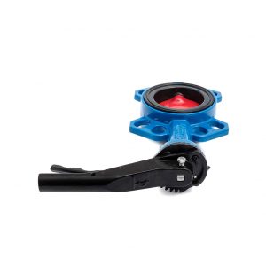 Затвор дисковый поворотный чугун VPI4448-02EP Ду 80 Ру16 Tecofi