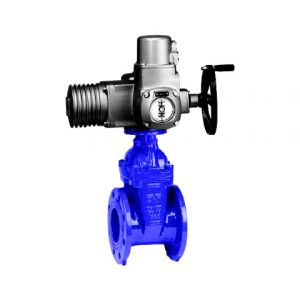 Задвижка AVK клиновая фланцевая короткая с электропривод AUMA norm DN40 PN16