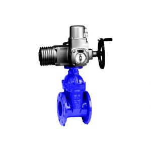 Задвижка AVK клиновая фланцевая короткая с электропривод AUMA norm DN65 PN16