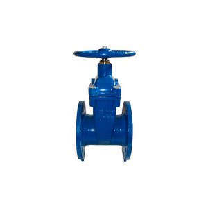 Задвижка с обрезиненным клином DN125 ABRA A40-16-125 L=200 мм