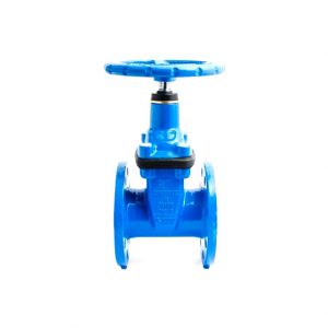 Задвижка с обрезиненным клином VOC4241C-00EP F4 со штурвалом DN250 PN16 TECOFI