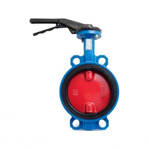 Затвор дисковый поворотный чугун VPI4448-02EP Ду 150 Ру16 Tecofi