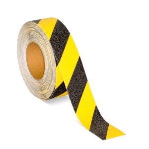 Противоскользящая лента Сигнальная лента 50 мм x 10 м черно-желтая