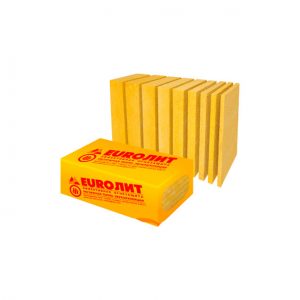 EURO-ЛИТ 150 кг/м3 1000х600х40 (ПТМ 3,4) R90